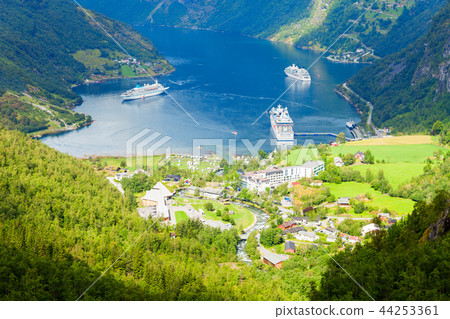 Geiranger at Geirangerfjord, Norway Geiranger at Geirangerfjord, Norway 44253361