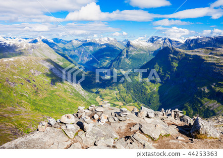 Geiranger at Geirangerfjord, Norway 44253363