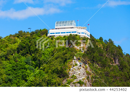 Alesund aerial panoramic view 44253402