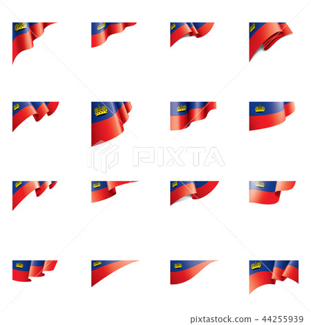 liechtenstein flag, vector illustration on a white background. 44255939