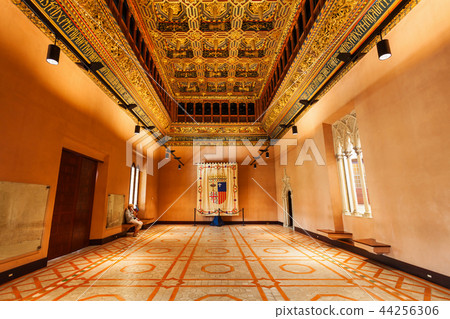 The Aljaferia Palace in Zaragoza The Aljaferia Palace in Zaragoza 44256306