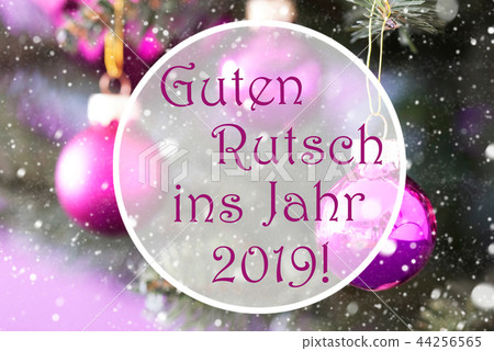Christmas Balls, Guten Rutsch 2019 Means New Year 44256565