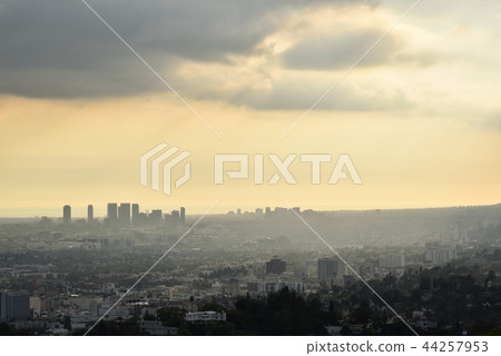 Los Angeles Sunset from Griffith Observatory Los Angeles Sunset from Griffith Observatory 44257953
