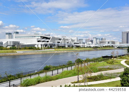 江東區豐洲新市場和詩濃運河 44259558