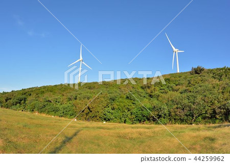 台灣苗栗好望角的發電風車 44259962