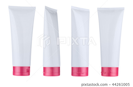 white bottle and cap for moisturizer cream 44261005