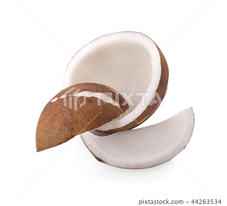 coconuts isolated on the white background coconuts isolated on the white background 44263534