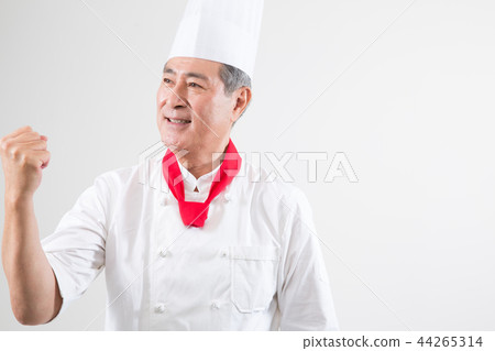 Restaurant establishment, chef's portrait 44265314