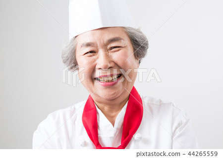 Cafe Establishment, Portrait of Couple Chef 44265559
