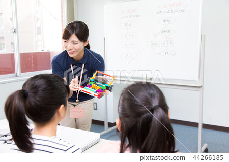Robot programming classroom image Robot programming classroom image 44266185