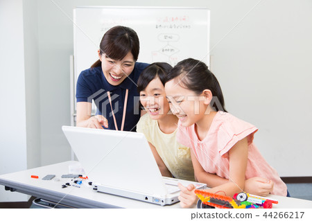 Robot programming classroom image 44266217
