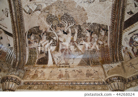 Lakshmi Narayan Temple, Mythological paintings 44268024