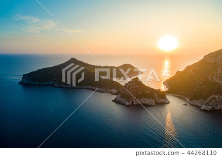 Porto Timoni is an amazing beautiful double beach in Corfu, Greece 44268110