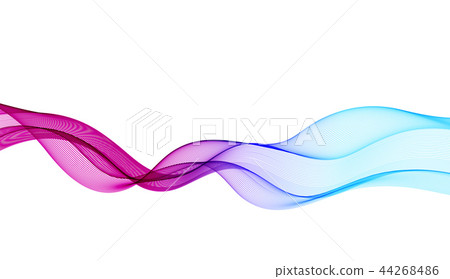 Abstract vector background with smooth color wave Abstract vector background with smooth color wave 44268486