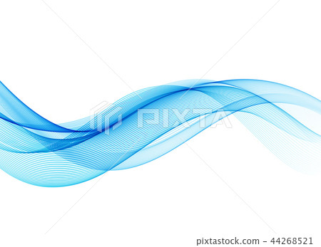 Abstract vector background with smooth color wave Abstract vector background with smooth color wave 44268521