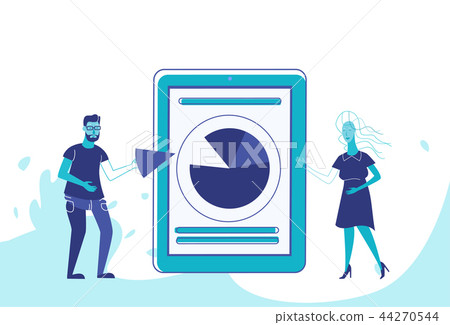 business couple using finance mobile app financial diagram analysis concept businessman woman business couple using finance mobile app financial diagram analysis concept businessman woman 44270544