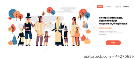 native american indian people thanksgiving day celebrating concept men women children group native american indian people thanksgiving day celebrating concept men women children group 44270639