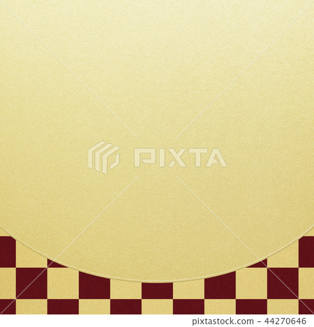 Japanese-Japanese style-Japanese pattern-background-gold leaf-checkered pattern Japanese-Japanese style-Japanese pattern-background-gold leaf-checkered pattern 44270646