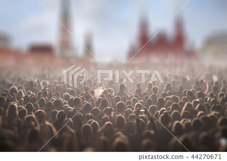 concert on Red Square in Moscow. 44270671