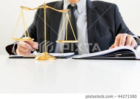 Judge gavel with Justice lawyers, Businessman  44271380