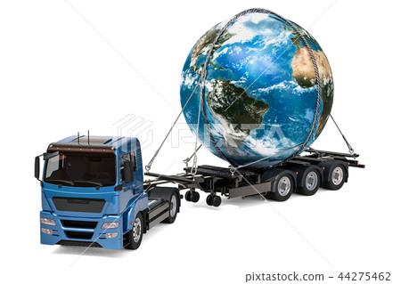 Worldwide delivery and freight transportation 44275462