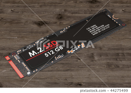 M2 SSD 512 gb, 3D rendering 44275499