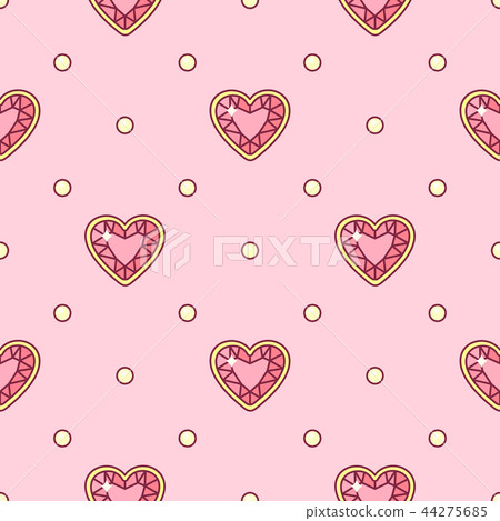 vector girlish seamless pattern vector girlish seamless pattern 44275685