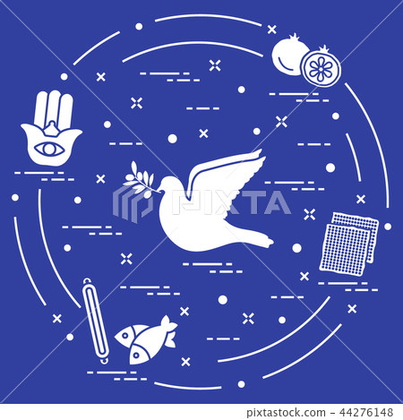 Jewish symbols Jewish symbols 44276148