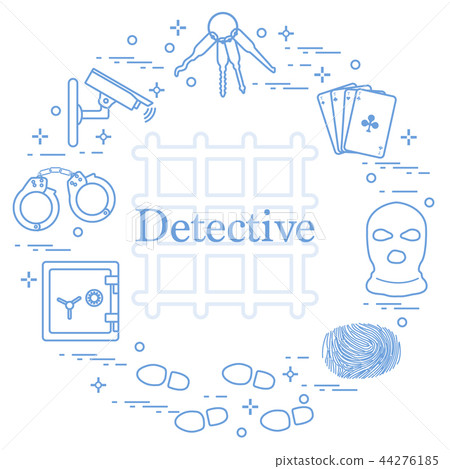 Criminal and detective elements Crime, law and 44276185