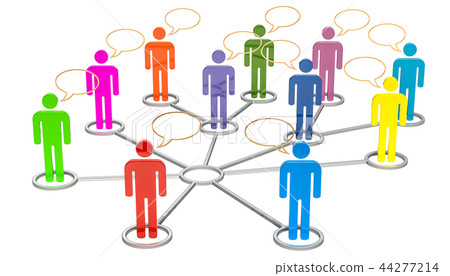 Social media, network communication concept Social media, network communication concept 44277214