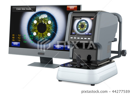 Auto Refractometer with computer monitor Auto Refractometer with computer monitor 44277589
