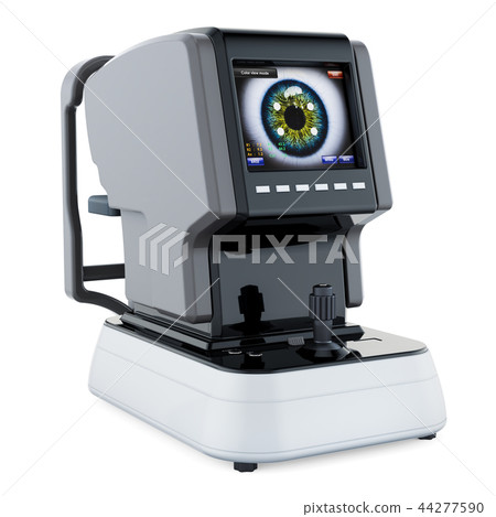 Auto Refractometer. 3D rendering 44277590