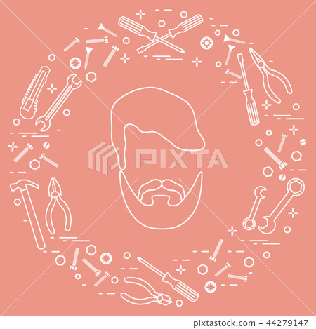 Male and different tools for building, Male and different tools for building, 44279147