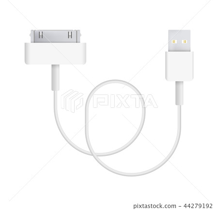 Vector Illustration of Cable Vector Illustration of Cable 44279192