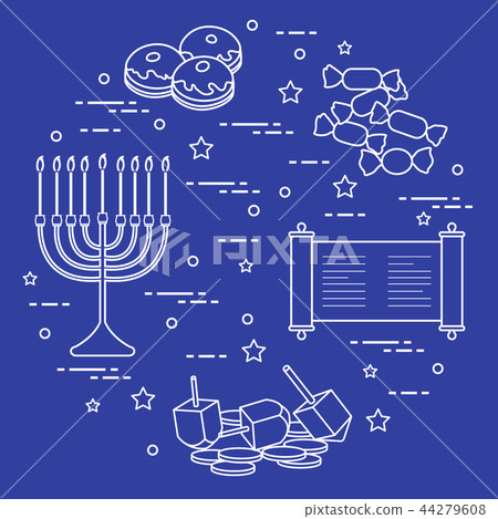 Jewish holiday Hanukkah Jewish holiday Hanukkah 44279608