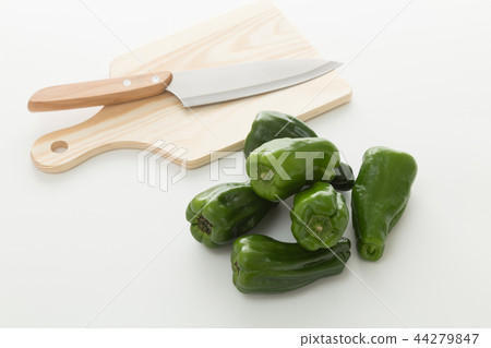 Bell pepper and cooking utensils Bell pepper and cooking utensils 44279847