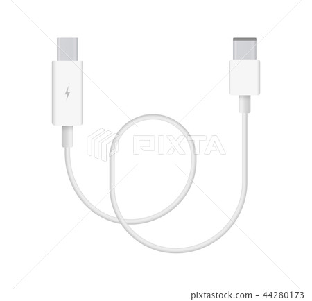 Vector Illustration of Cable Vector Illustration of Cable 44280173