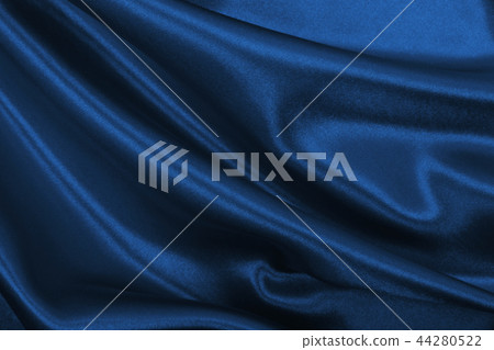 Smooth elegant blue silk or satin luxury cloth Smooth elegant blue silk or satin luxury cloth 44280522