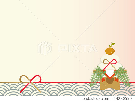 新年快樂。 Kagamine的例證。產品。新的一年的形象。日本模式設計。 44280550