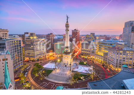 Indianapolis, Indiana, USA Skyline Indianapolis, Indiana, USA Skyline 44281243
