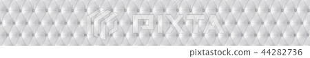 White texture of a fabric chester. Gorizontal panoramic view for kithen panel skinali. 3d render White texture of a fabric chester. Gorizontal panoramic view for kithen panel skinali. 3d render 44282736