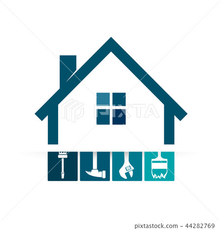 service house symbol stock illustration 44282769 pixta stock illustration 44282769 pixta