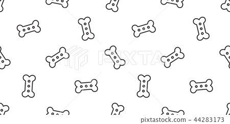 dog bone seamless pattern vector french bulldog 44283173