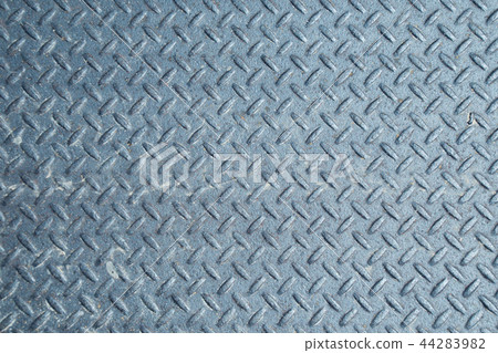 Worn Polished grungy Industrial Checker Plate Background Texture Worn Polished grungy Industrial Checker Plate Background Texture 44283982