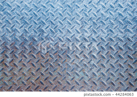 Dusty grungy Industrial Checker Plate Background Texture with Ru Dusty grungy Industrial Checker Plate Background Texture with Ru 44284063