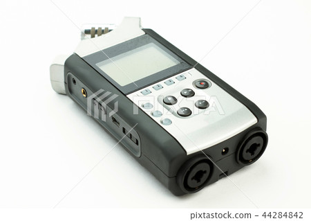 Dictation machine on white background. 44284842