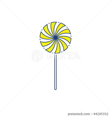 Stick candy icon 44285352