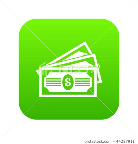 dollar bill icon green