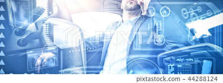 Composite image of digital interface 44288124