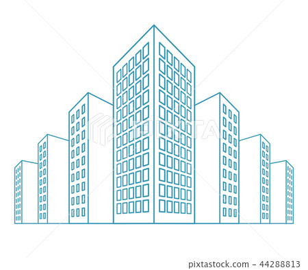 High buildings, residential house, tenement houses 44288813